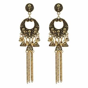 1024. 🎃 Skull Dangle Earrings